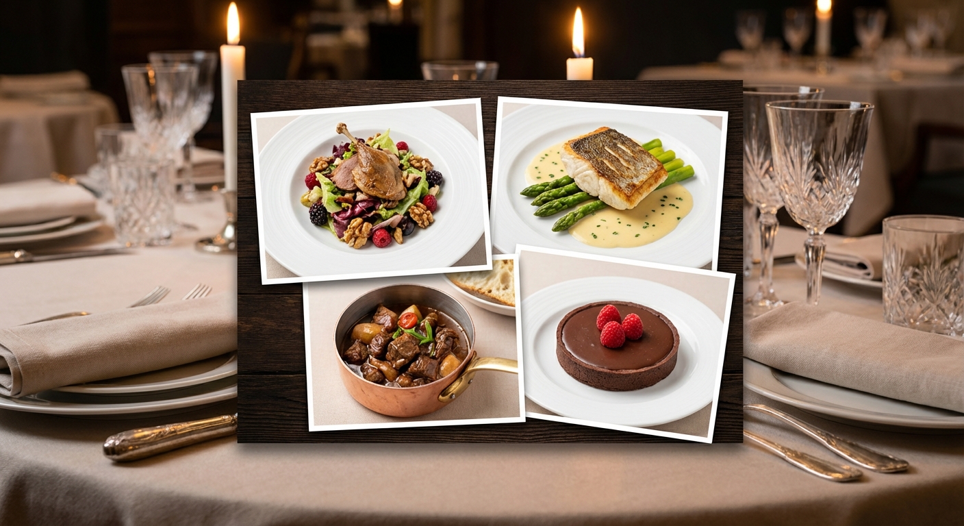 La Carte du Chalet Saint-Michel - Entrées, plats traditionnels et spécialités savoyardes Paris